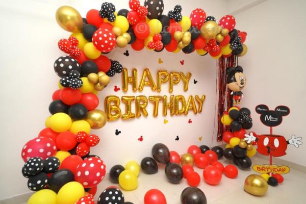 Decoration mickey mouse birthday