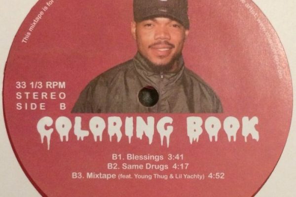 Coloring book chance the rapper vinyl