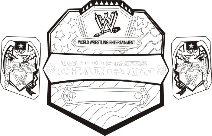 Wwe coloring book pages