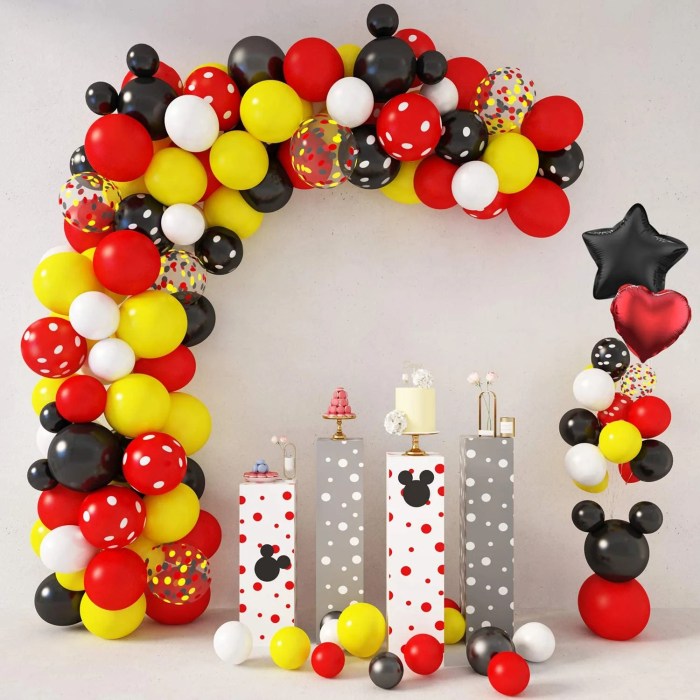 Decoration mickey mouse birthday